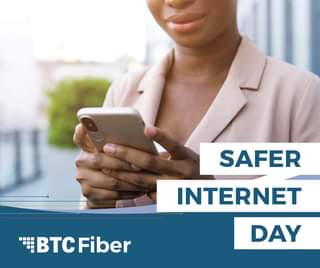 May be an image of 1 person and text that says 'SAFER INTERNET BTCFiber Fiber BTC DAY'